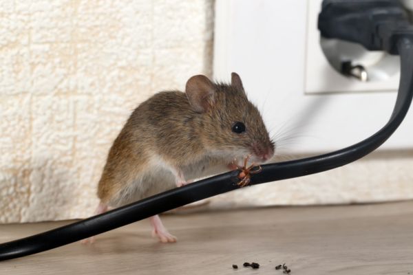 gnawed wire